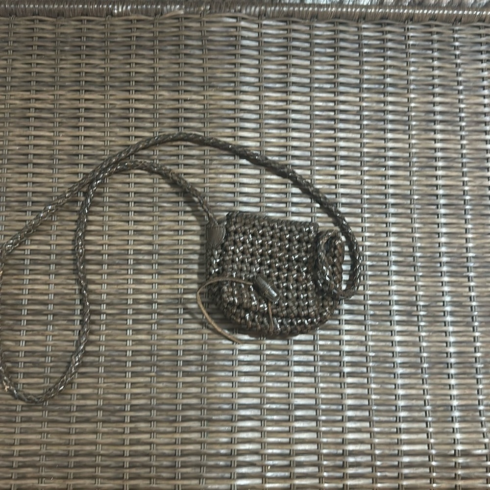 Brown leather Crossbody bag